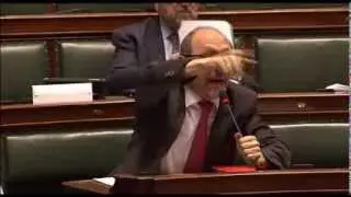 Actua-Parlement: Johan Vande Lanotte pikt beschuldigingen niet
