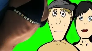 How to pick up hot girls...aka. Creepy Text Theatre Animated Episode 1
