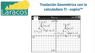 Traslación geométrica con la calculadora TInspire