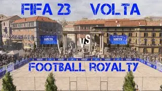 Fifa 23 gameplay - Volta on Football Royalty