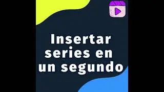 Ingresar series en Excel con la funcion SECUENCIA