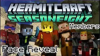 Hermitcraft Season 8 All Members Face reveal | Xisuma Face confirm !!!?? |