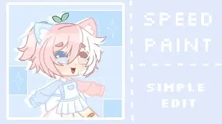 Speed Paint - my second oc (Simple edit) || QueeN CaT