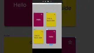 How to flip card in figma speed ui design 