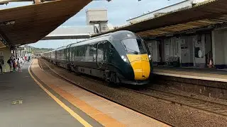 Great Western Railway and CrossCountry Trains at Dawlish on August 10th 2024