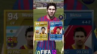 Messi Best vs Worst Card From FIFA 10 to FIFA 23 | Road To EA Sports FC 24