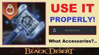 The ~BEST~ Accessories to Use *J'S HAMMER* &/or Cron Stones On (Explained in Detail) BDO Video