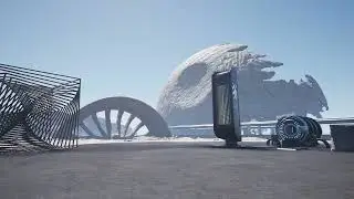 Sci-Fi Environment Cinematic ,Work in progress.. Unreal Engine 5