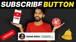 How to Make Subscribe Button Animation in Mobile 2022 | How to Add subscribe button on video🔥