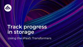 Track progress in storage
