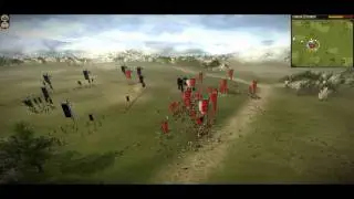 Shogun 2 Total War online commentary battle HM Rattue vs AGGONY1PAIN1PARIYA