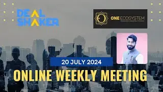 Oneecosystem online meeting 20 July 2024 | #dealshaker #crypto #oneecosystem #oes