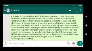 SOL OBE 2021 | English-B Question No.6 (ii)