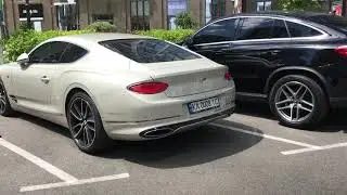 Шикарнейшая новая Bentley Continental GT на дорогах Киева