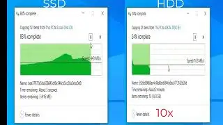 SSD vs HDD Speed Comparison