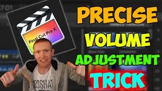 Precise AUDIO Adjustment TRICK in Final Cut Pro X