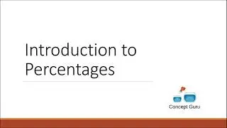 Introduction to Percentages|Grade 3 and Grade 4 Maths|ConceptGuru