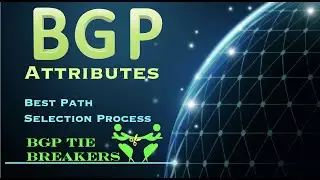 What is BGP Attributes || BGP Best Path Selection Process || BGP Tie Breakers for best path ||