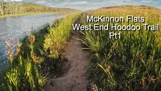 MTB trails near Calgary, McKinnon Flats pt 1, West End Hoodoo Trail