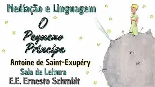EE Ernesto Schmidt - Mediação e Linguagem - Sala de Leitura - Pequeno Príncipe - Suzanápolis - SP
