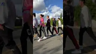 FOX46Nick and The Williams Fam shuffle in the street.