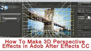 Tutorial for After Effects- How To Make 3D Perspective Effects