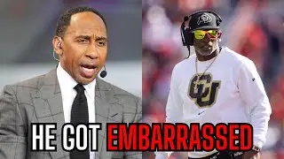 Stephen A. Smith EMBARRASSES Himself With His Take On Deion Sanders