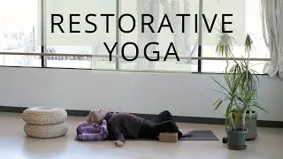 30 Minute Restorative Yoga | Supine & Seated Postures