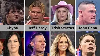 WWE Top 50 Wrestlers of All Time Then and Now