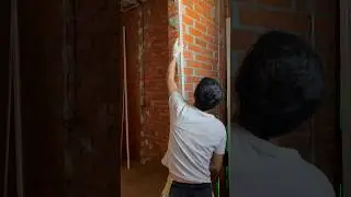 установка пластиковых уголков #штукатуркастен #штукатурка #механизированнаяштукатурка #sertamaster