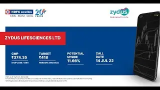 Stock Recommendation – ZYDUS LIFESCIENCES LTD