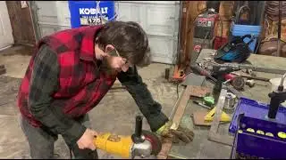 Building Foot Pads With Rubber For My Compressor, Hooking Up An Air Regulator/Water Separator