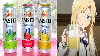ОБЗОР на ПИВО АМСТЕЛ/Обзор напитков/ФРУКТОВОЕ БЕЗАЛКОЛЬНОЕ ПИВО Amstel/Десертолог