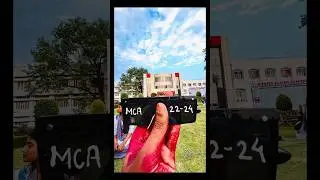 College Memories MCA batch 22-24 #lastdayofcollege