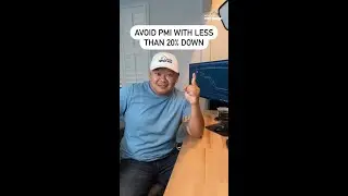 Avoid PMI with less than 20% down!