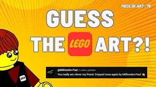 LEGO speed build : guess the ART  : piece of art 78  #lego #legoart #speedbuild