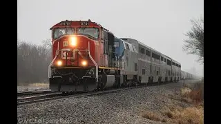 10 Hour Late Amtrak 58 Through Carbondale