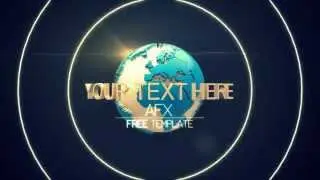 FREE Template - Planet Earth INTRO by anres1995