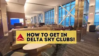 How to access Delta Sky Clubs in 2024 #delta #travel