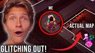 GLITCHING OUTSIDE THE MAP in Minecraft Dungeons!