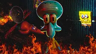 СКВИДВАРД СОШЕЛ С УМА ▶ Sinister Squidward ▶ ХОРРОР