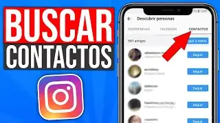 Cómo Buscar AMIGOS en INSTAGRAM por CONTACTOS (2024) l Buscar Contactos