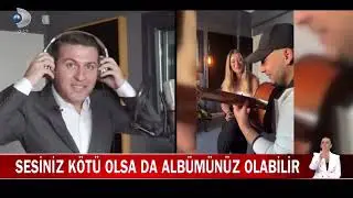 Herkesin şarkıcı olacağını gösteren kayıtlar…