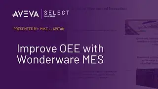 Improve OEE with Wonderware MES