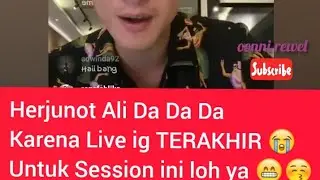 HERJUNOT ALI BYE BYE  LIVE TERAKHIR tapi ada lagi LIVE nya