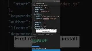 Setup Nodejs Server Using Pure NodeJS Logic & Start The Development Server #programming #mernstack
