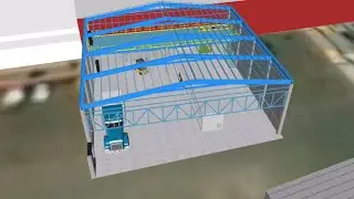 Nave industrial proceso de construcción