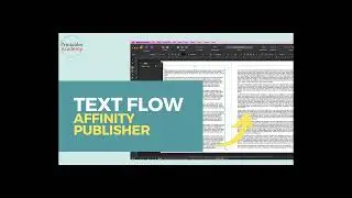 Set Up Text Flow (with master pages)