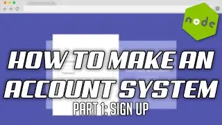 Creating a Simple Account System - Part 1 - Account Registration