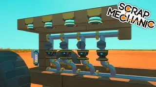 КАК ПОСТРОИТЬ ПОРШНЕВОЙ ДВИГАТЕЛЬ С НУЛЯ в Scrap Mechanic